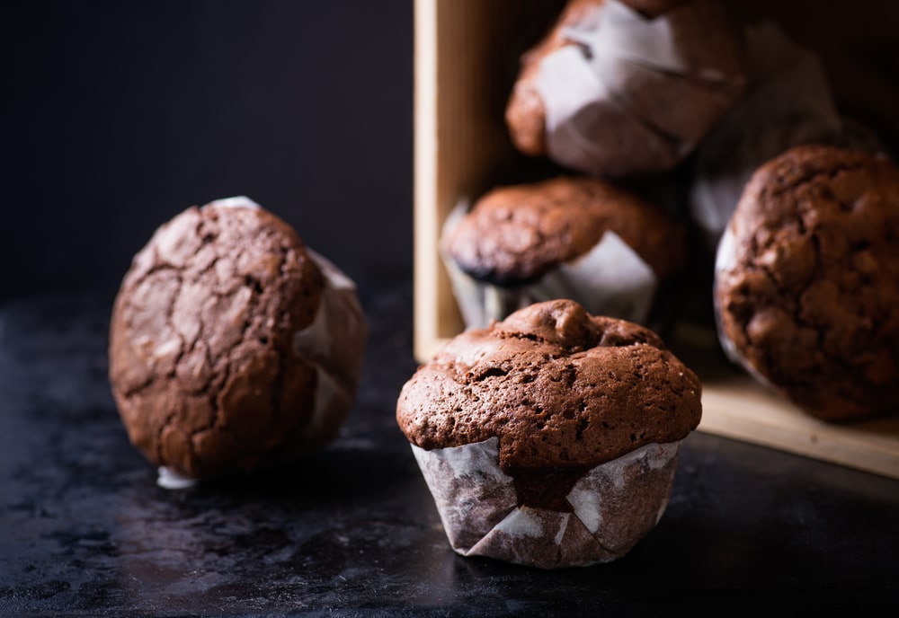 Čokoládové muffiny s proteinem